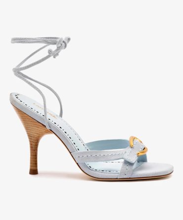 Verona Strappy Sandal In Maya Suede