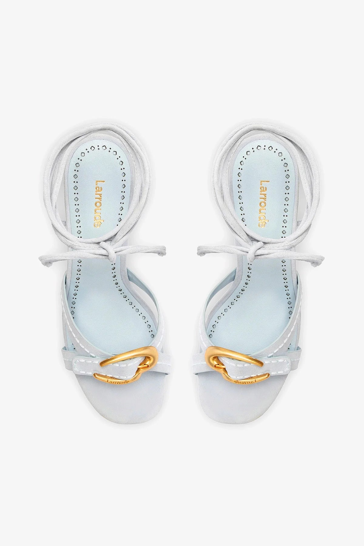 Verona Strappy Sandal In Maya Suede - Image 3