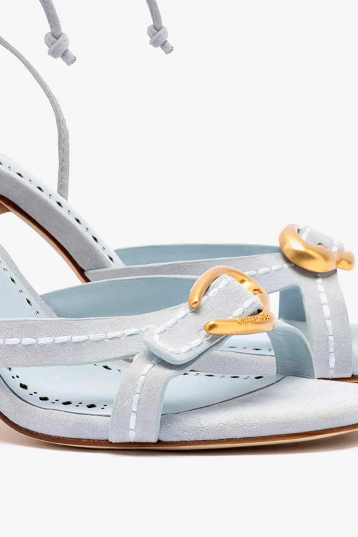 Verona Strappy Sandal In Maya Suede - Image 4