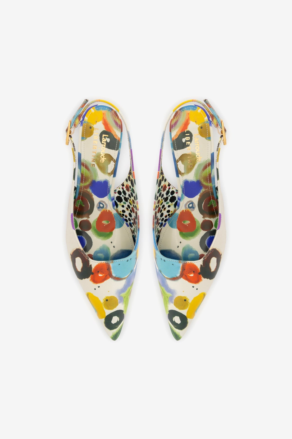 Larroudé x Libertine Loulou In JH Gouache - Image 3