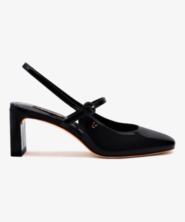 Georgina Pump In Black Patent Leather