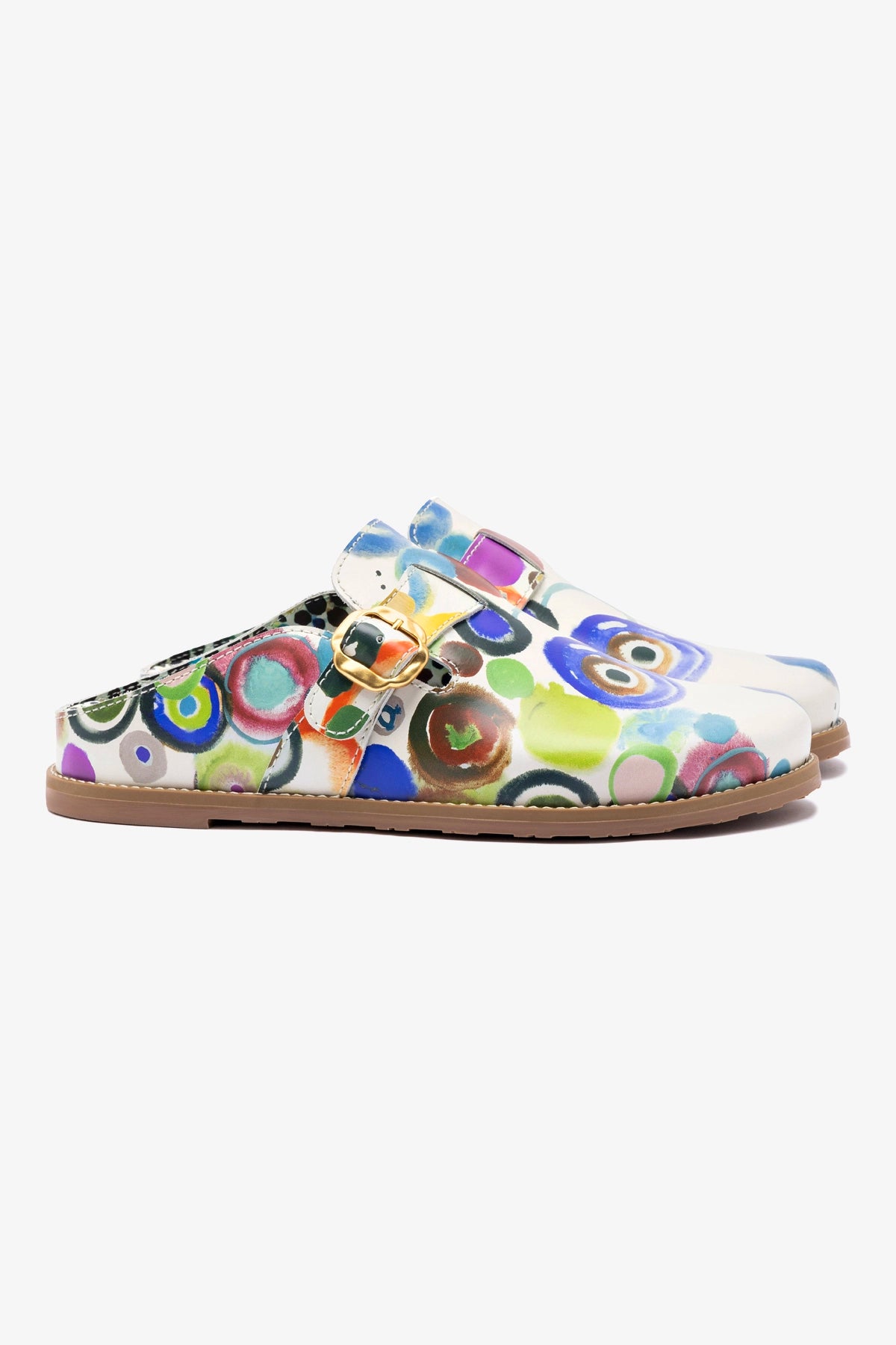Larroudé x Libertine Milan Clog In JH Gouache - Image 2