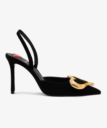 Amore Pump In Black Leather
