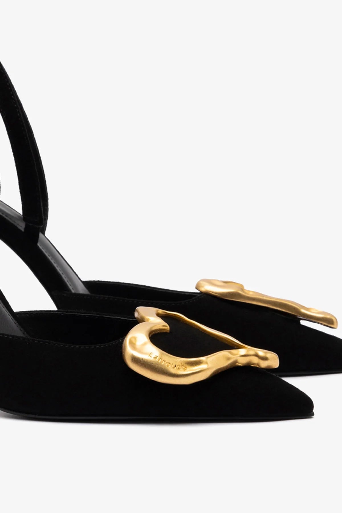 Amore Pump In Black Leather - Image 4