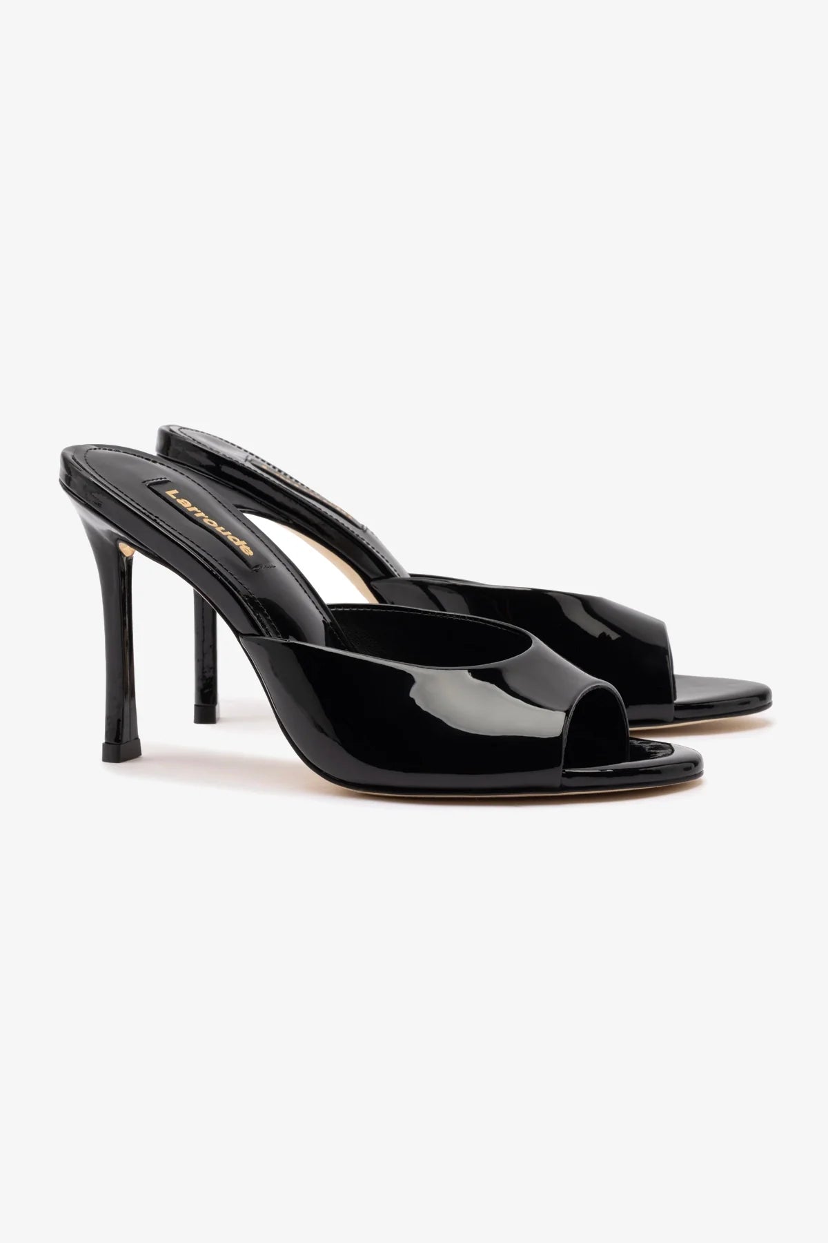 Jasmine Hi Mule In Black Leather - Image 2