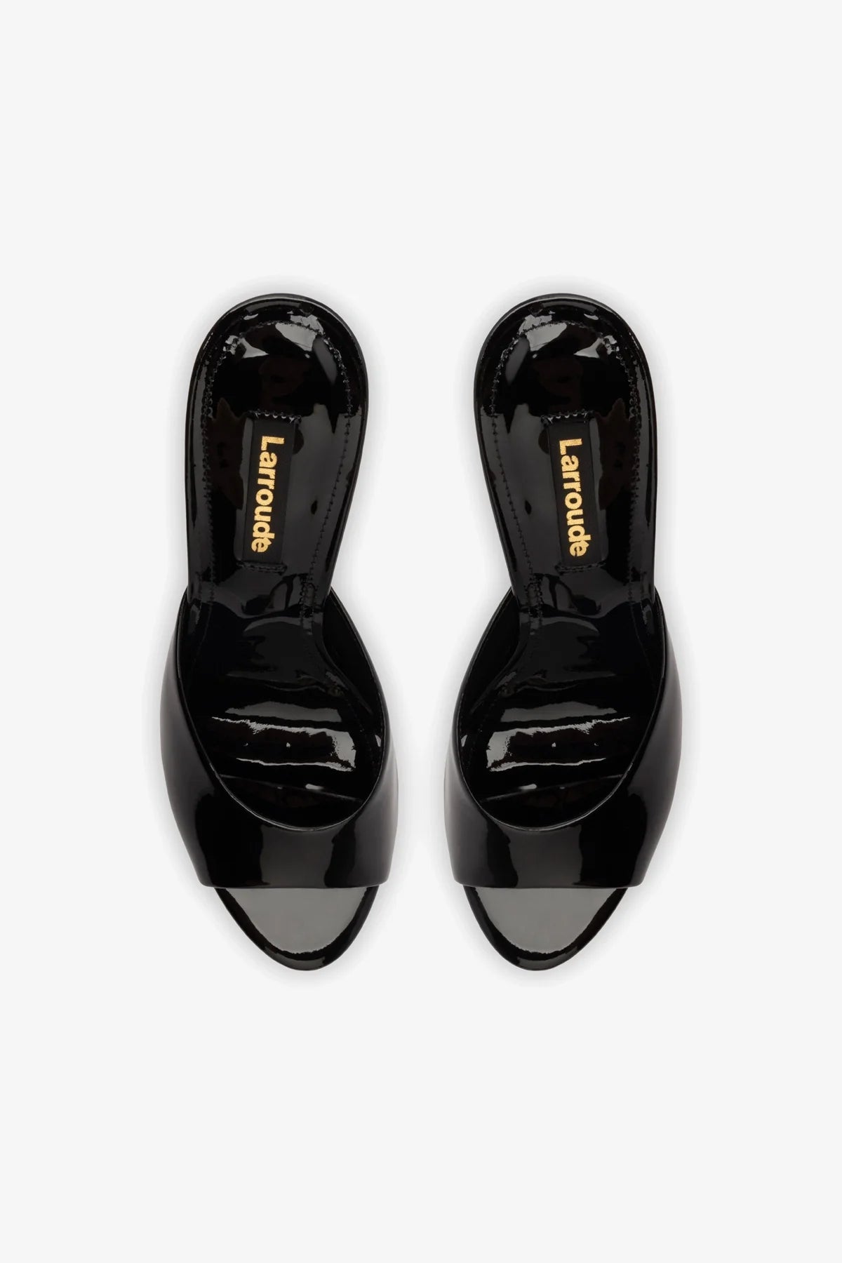 Jasmine Hi Mule In Black Leather - Image 3